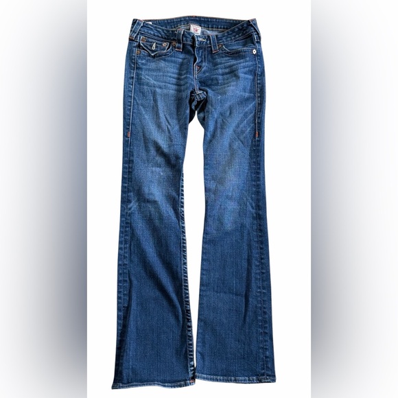 True Religion Denim - True Religion Authentic Vintage Becky Low Rise Blue Women's Jeans